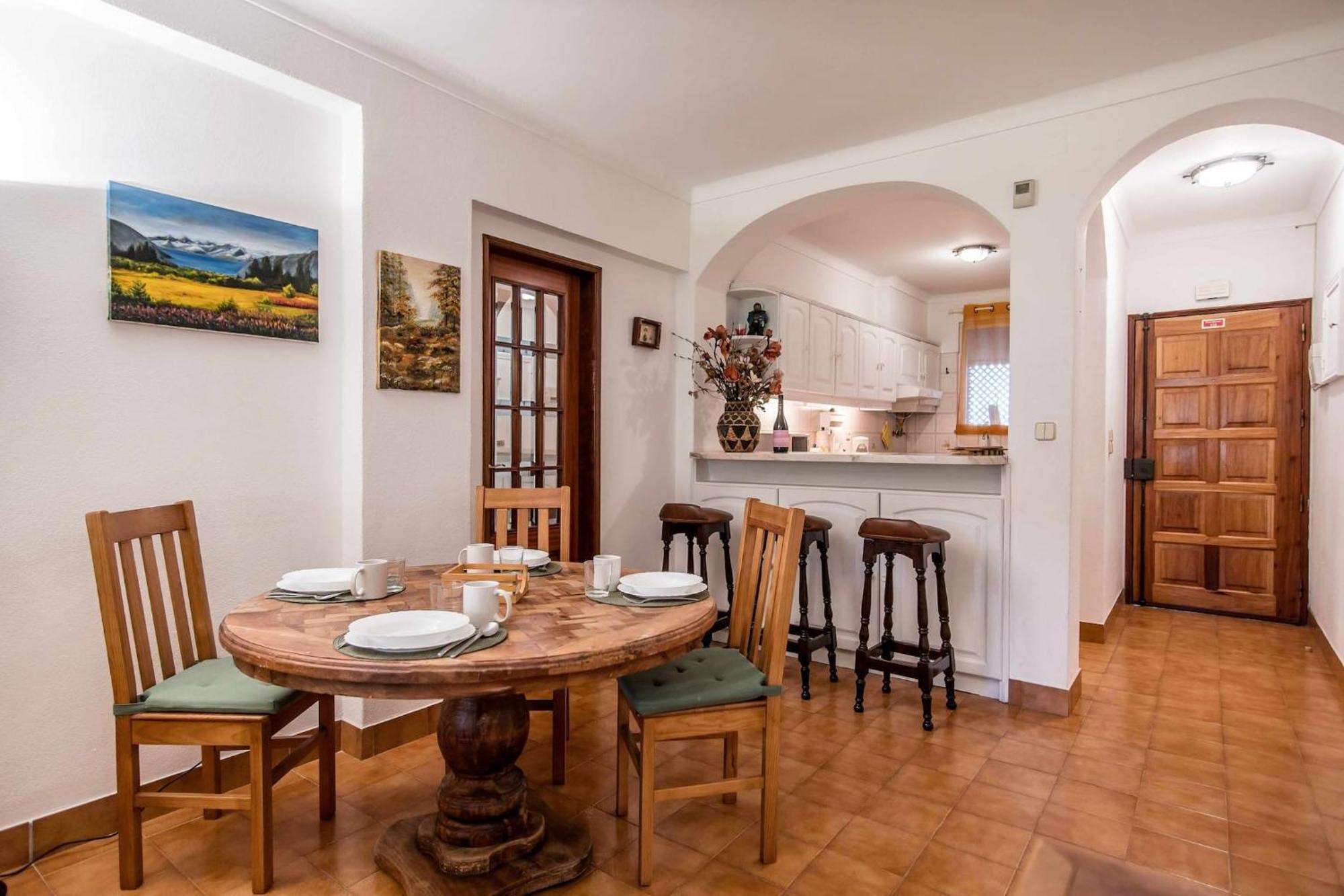 Casa Falesia T2 - Garden View - 5 Min From The Beach - Wifi Оллюш-де-Аґуа Екстер'єр фото