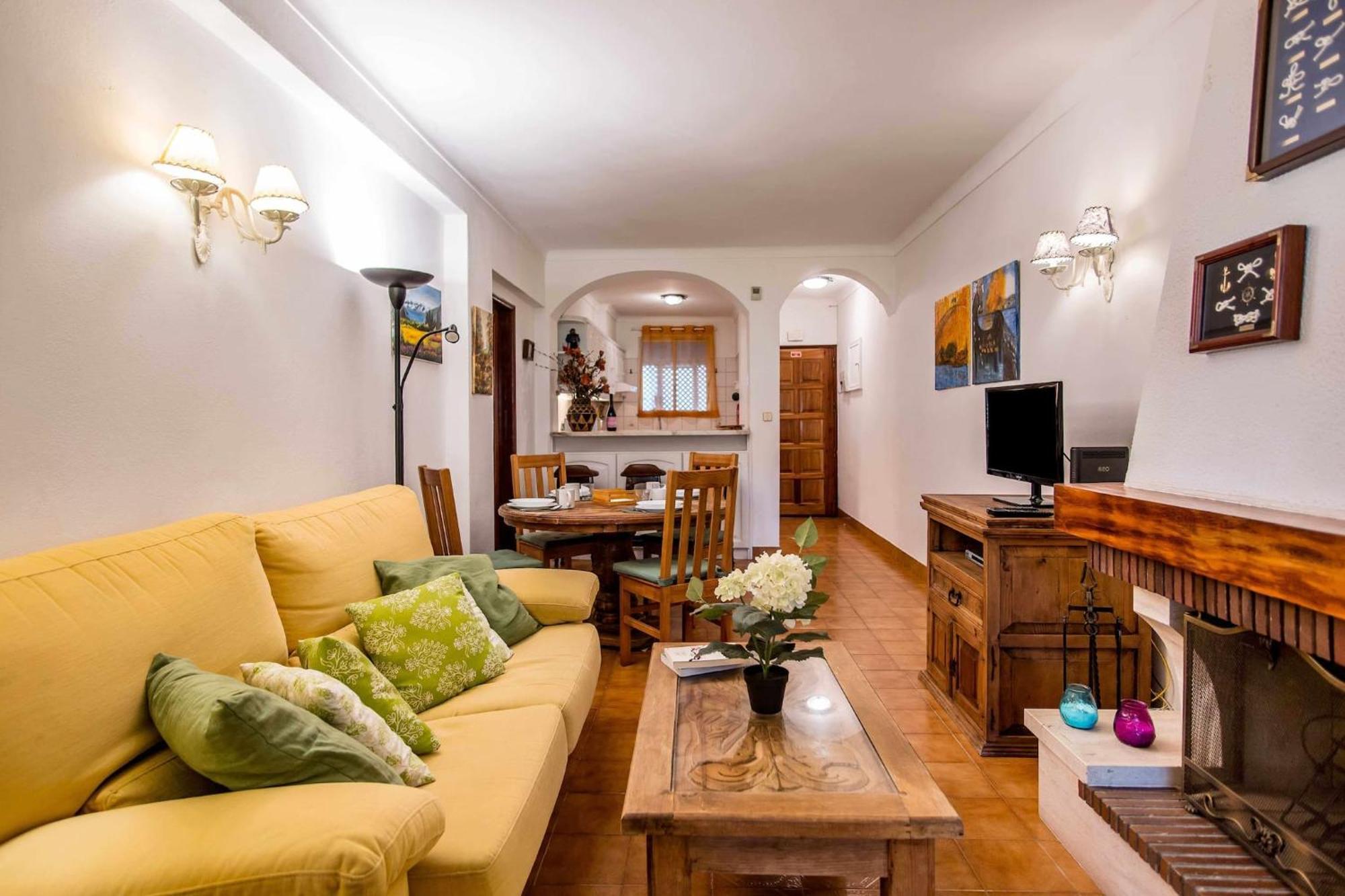 Casa Falesia T2 - Garden View - 5 Min From The Beach - Wifi Оллюш-де-Аґуа Екстер'єр фото